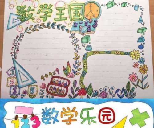 数学手抄报100张漂亮三年级下册不简单