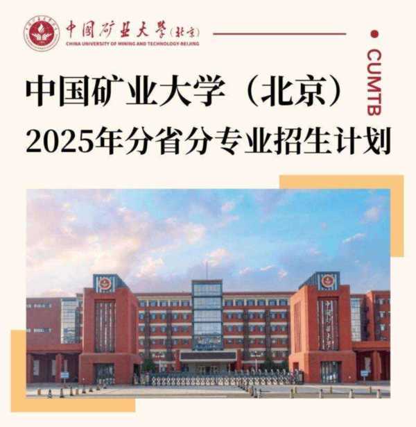 北京矿业大学录取分数线
