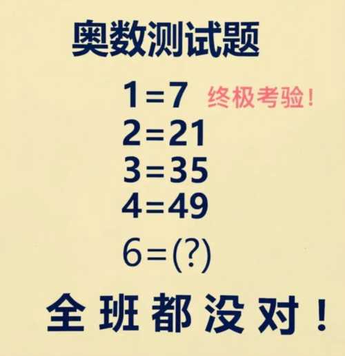 数学数字奥数题