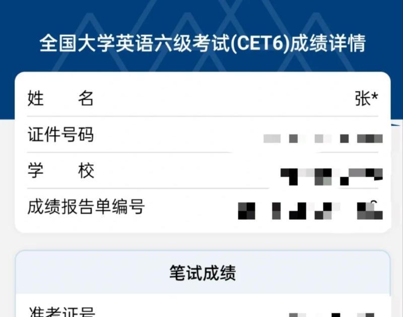 cet4成绩保留多久