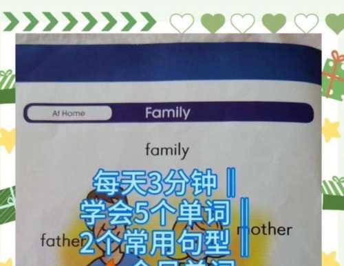 家庭用英文单词怎么说怎么写