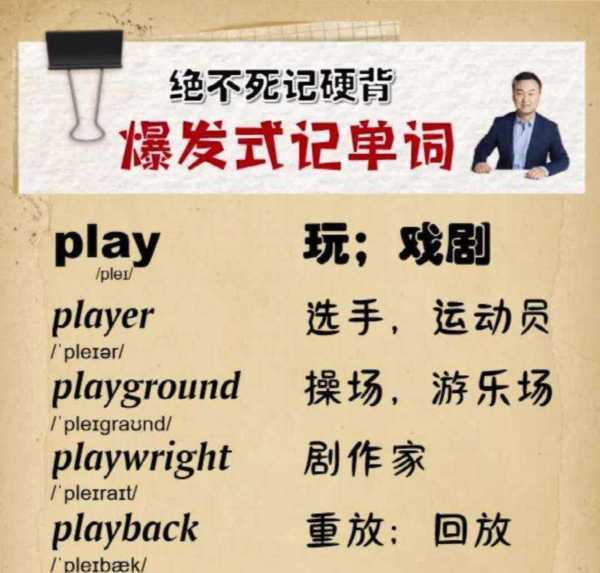 开始游戏的英文单词怎么写