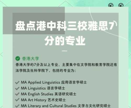 雅思成绩7分可以上什么学校