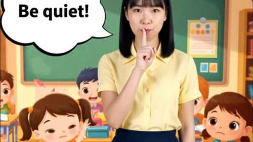 请安静英语怎么说三个单词怎么写