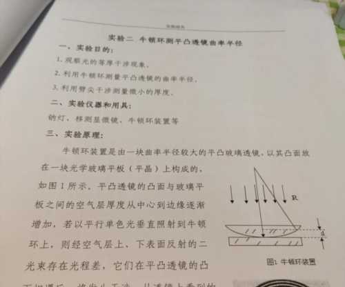 大学物理实验牛顿环实验结果分析
