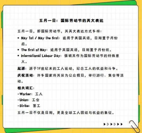 5月12日用英文怎么说怎么写的