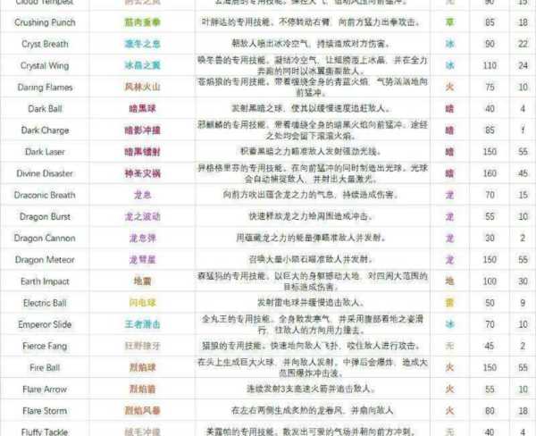 专业技能英文