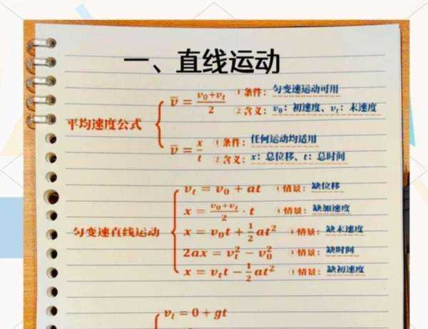 高中物理知识点口诀大全