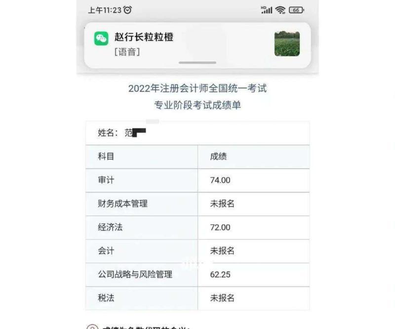 cpa成绩查询2024入口