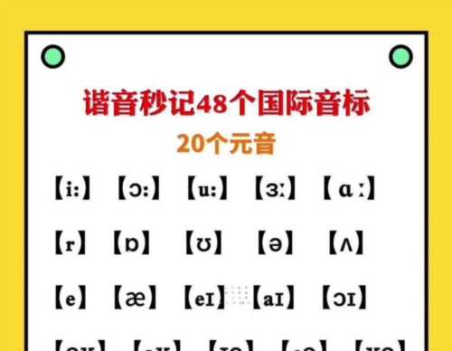 从零开始学英语英语零基础音标速成