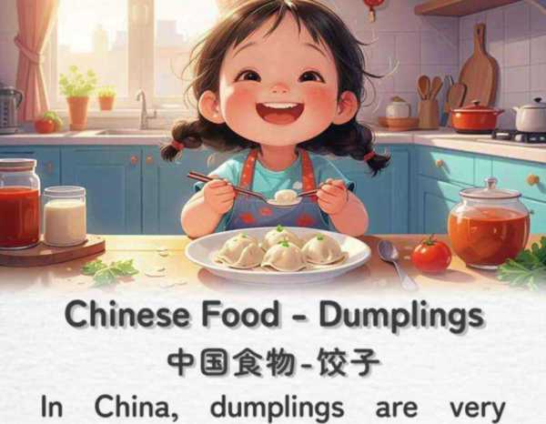 饺子用英语怎么说发音怎么读