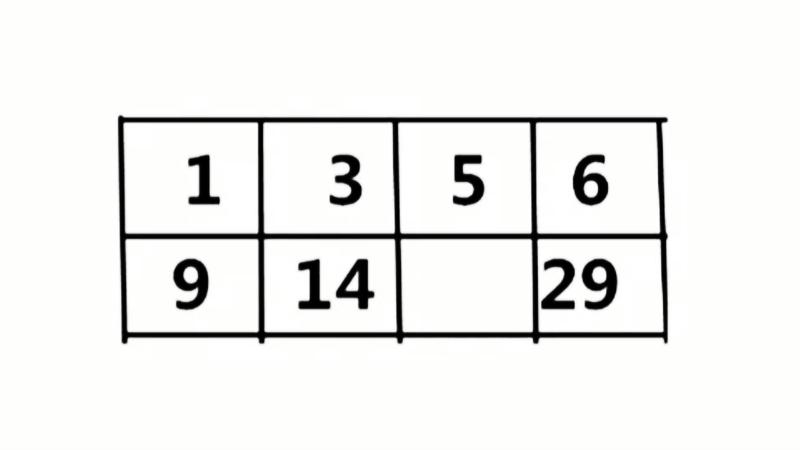 奥数填字游戏解题思路
