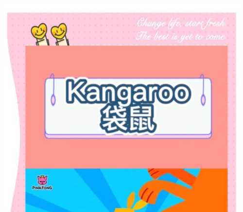 袋鼠英文怎么读发音语音版