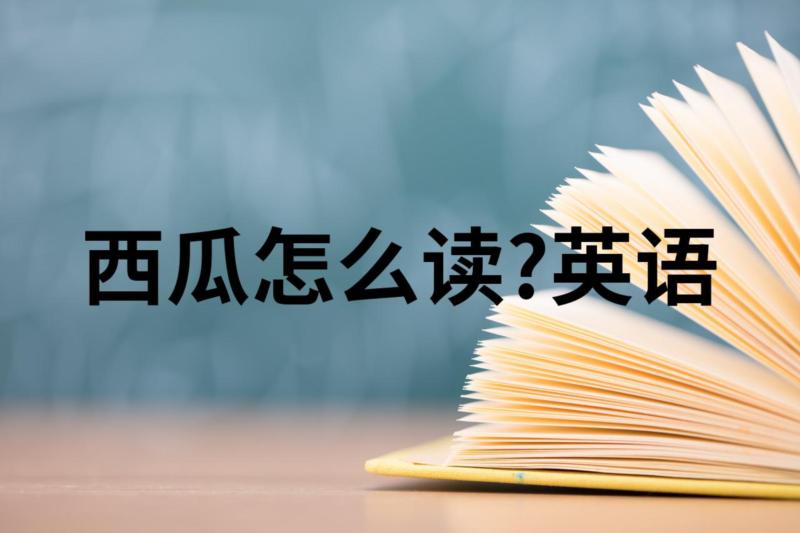 西瓜的英语怎么读怎么写?