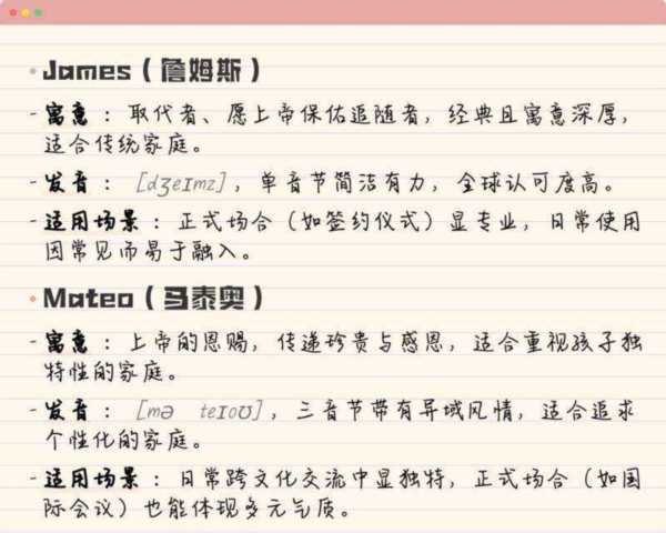 家庭名称的英文单词