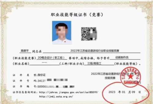 nit证书什么样子