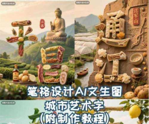 ai怎么做艺术字体logo