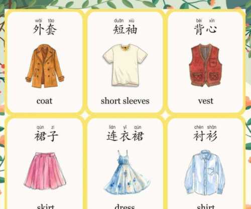 上衣英语怎么说怎么写