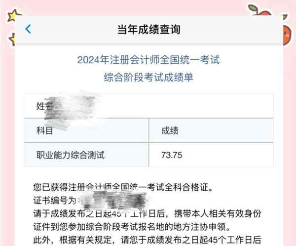 注册会计师全国统一考试历年通过率的简单介绍
