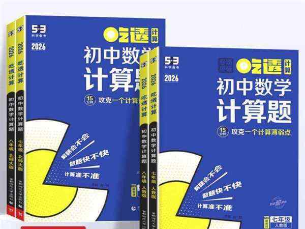 专门训练初中数学计算能力的书推荐