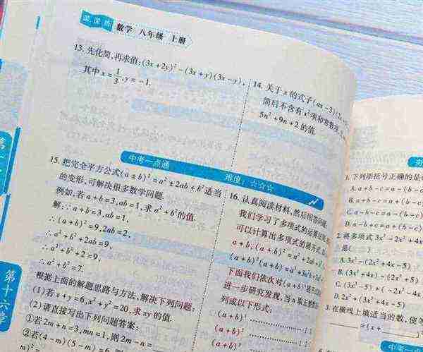 同步练八年级答案数学上册