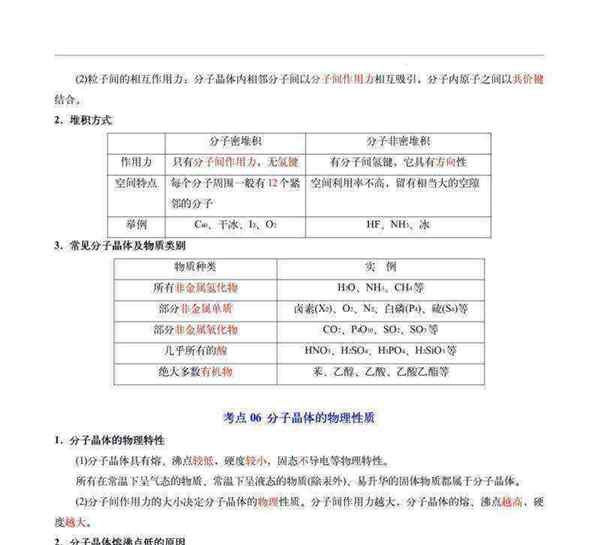 大学化学考试知识点总结