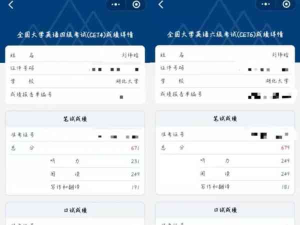 大学英语四级考试成绩怎么查