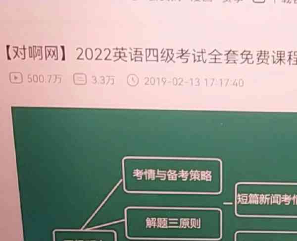 英语四级听力考试一题多少分