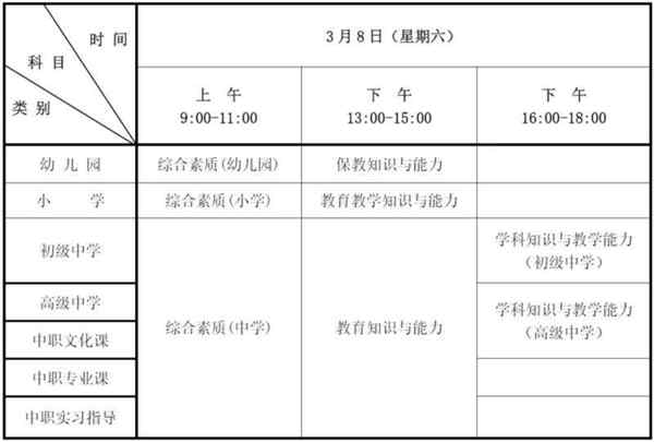 济宁教师资格证认证时间2021