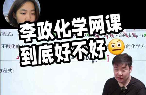 化学李政2020高中全部课程