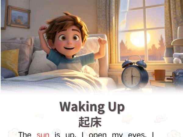 六点钟起床的英文怎么说