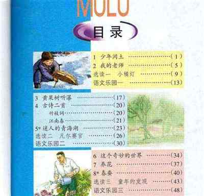 小学语文16年级课本下册