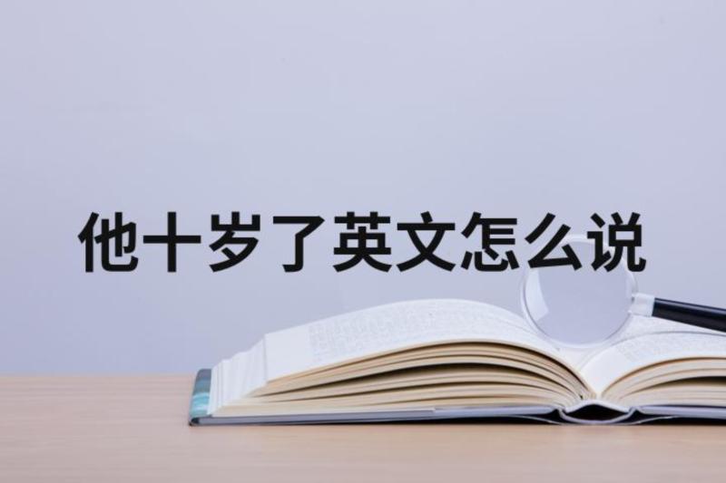 他是什么用英语怎么写?