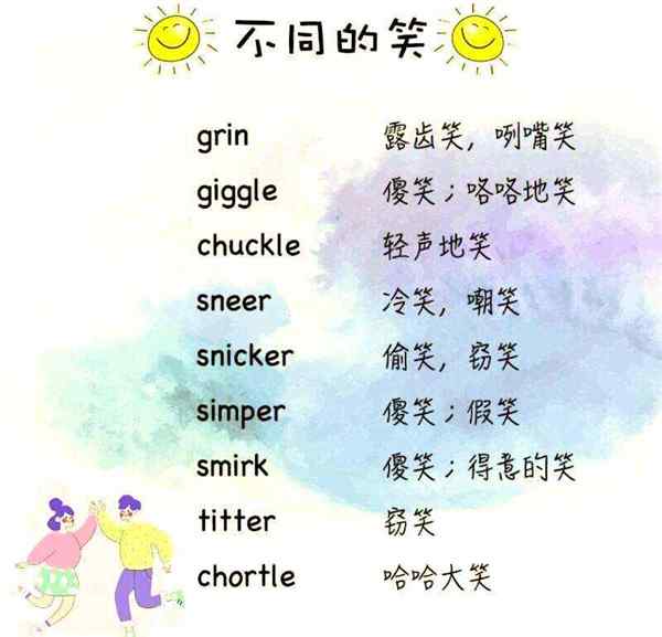 5秒笑到断气的英语单词的简单介绍