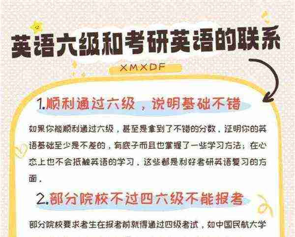 考研英语二和六级英语哪个难