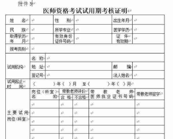 2021医师资格考试报名条件