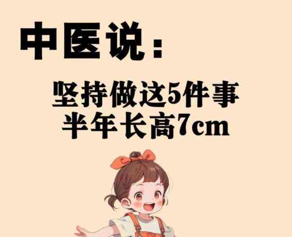 初中女生长高最有效的方法