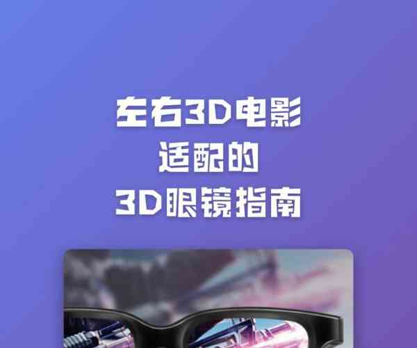 3d电影用的眼镜叫什么名字