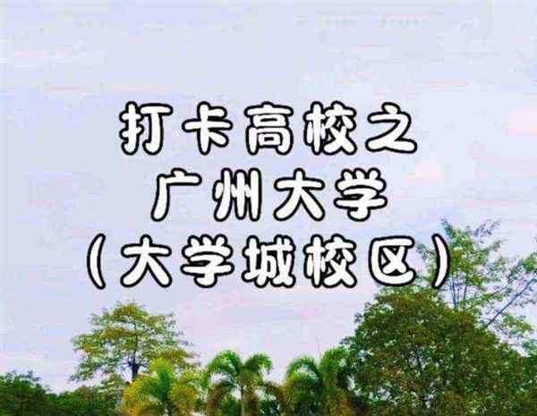 广州的大学有哪些学校及分数线