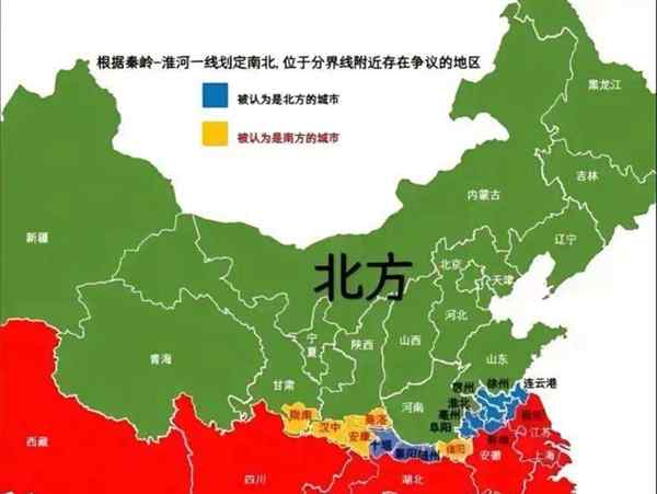 地理分界线怎么看