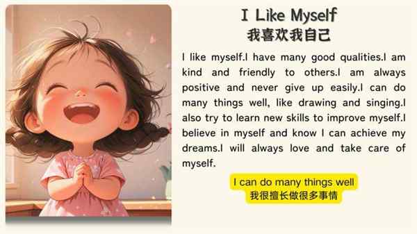 我更愿意做我自己阅读答案