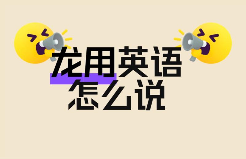dragon的英文怎么读语音