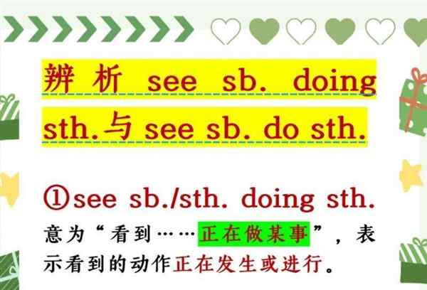我没有看见它用英语怎么说