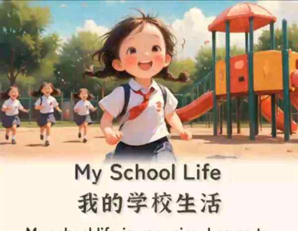 我今天要去学校的英文翻译