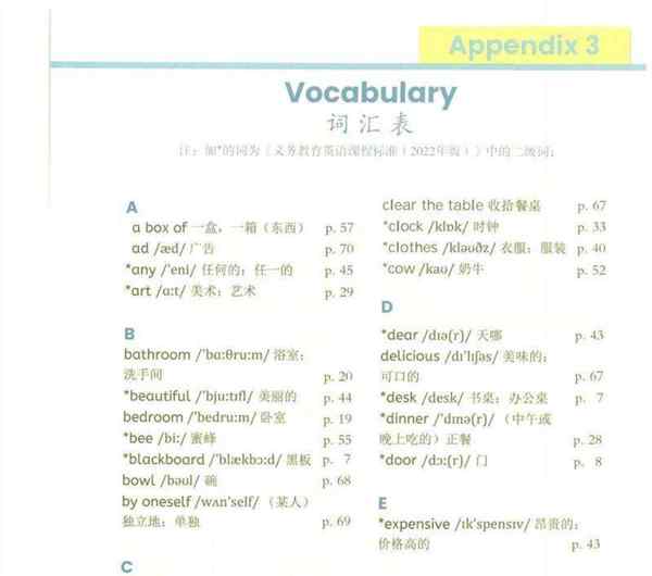 人教版小学四年级下册英语书电子版