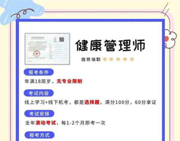 健康管理师考试形式与内容是怎样的