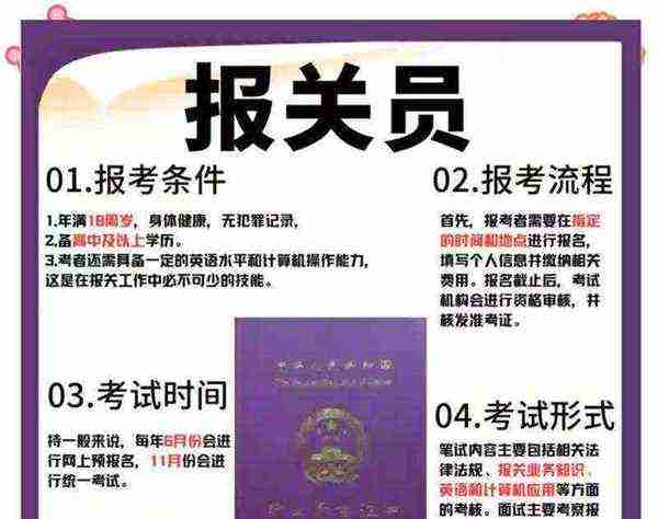 报关员资格证报名时间