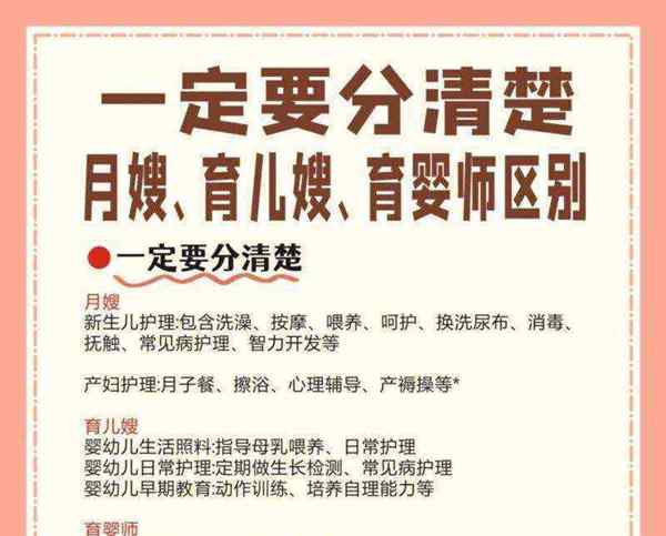高级育婴师比育婴师多掌握的内容