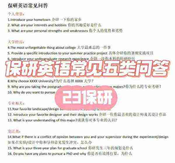 保研的英语条件是什么