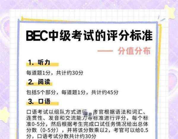 bec中级是不是参加考试的人都能过
